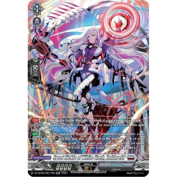 Image for Great Sickle of White Flash, Baldareid (SR) (DZ-BT02/SR17EN) (DZ-BT02) - Cardfight Vanguard