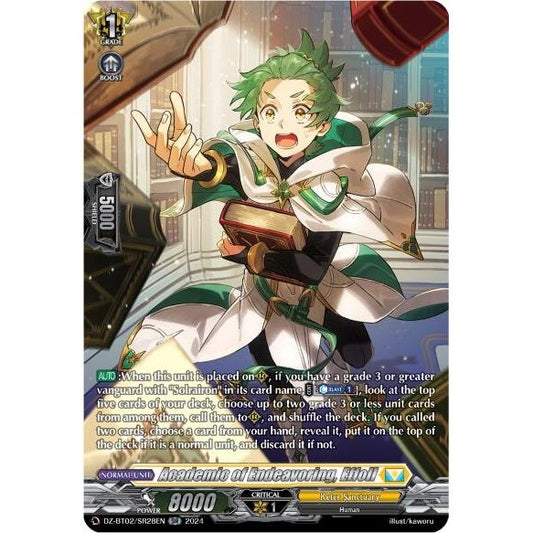Image for Academic of Endeavoring, Effoll (SR) (DZ-BT02/SR28EN) (DZ-BT02) - Cardfight Vanguard