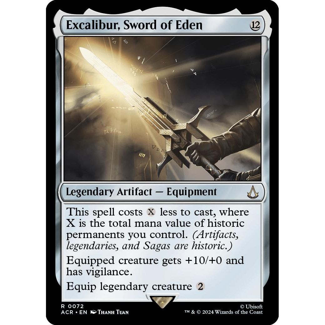 Image for Excalibur, Sword of Eden (72) (ACR) - Magic: The Gathering