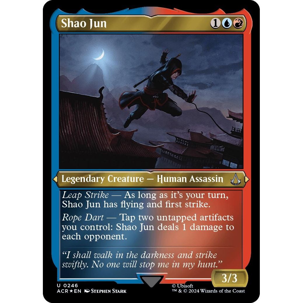 Image for Shao Jun (Foil Etched) (246) (ACR) - Magic: The Gathering