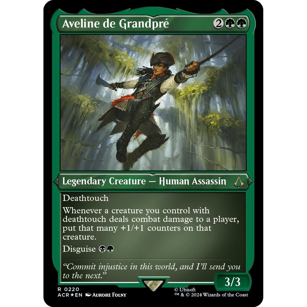Image for Aveline de Grandpre (Foil Etched) (220) (ACR) - Magic: The Gathering