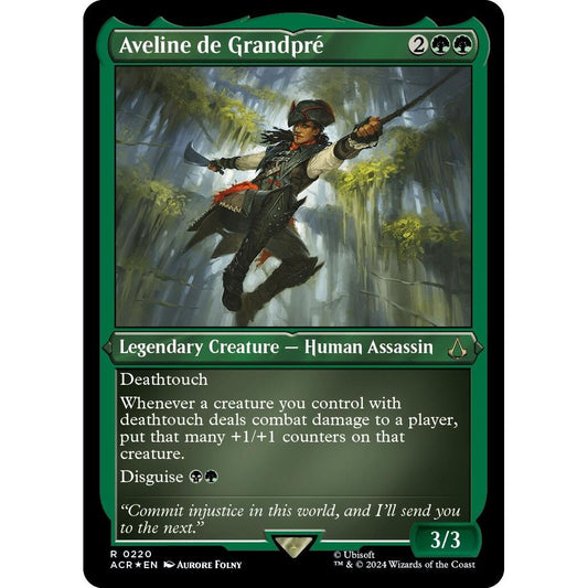 Image for Aveline de Grandpre (Foil Etched) (220) (ACR) - Magic: The Gathering