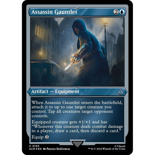 Image for Assassin Gauntlet (Foil Etched) (185) (ACR) - Magic: The Gathering