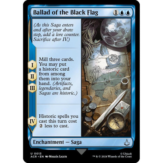 Image for Ballad of the Black Flag (13) (ACR) - Magic: The Gathering