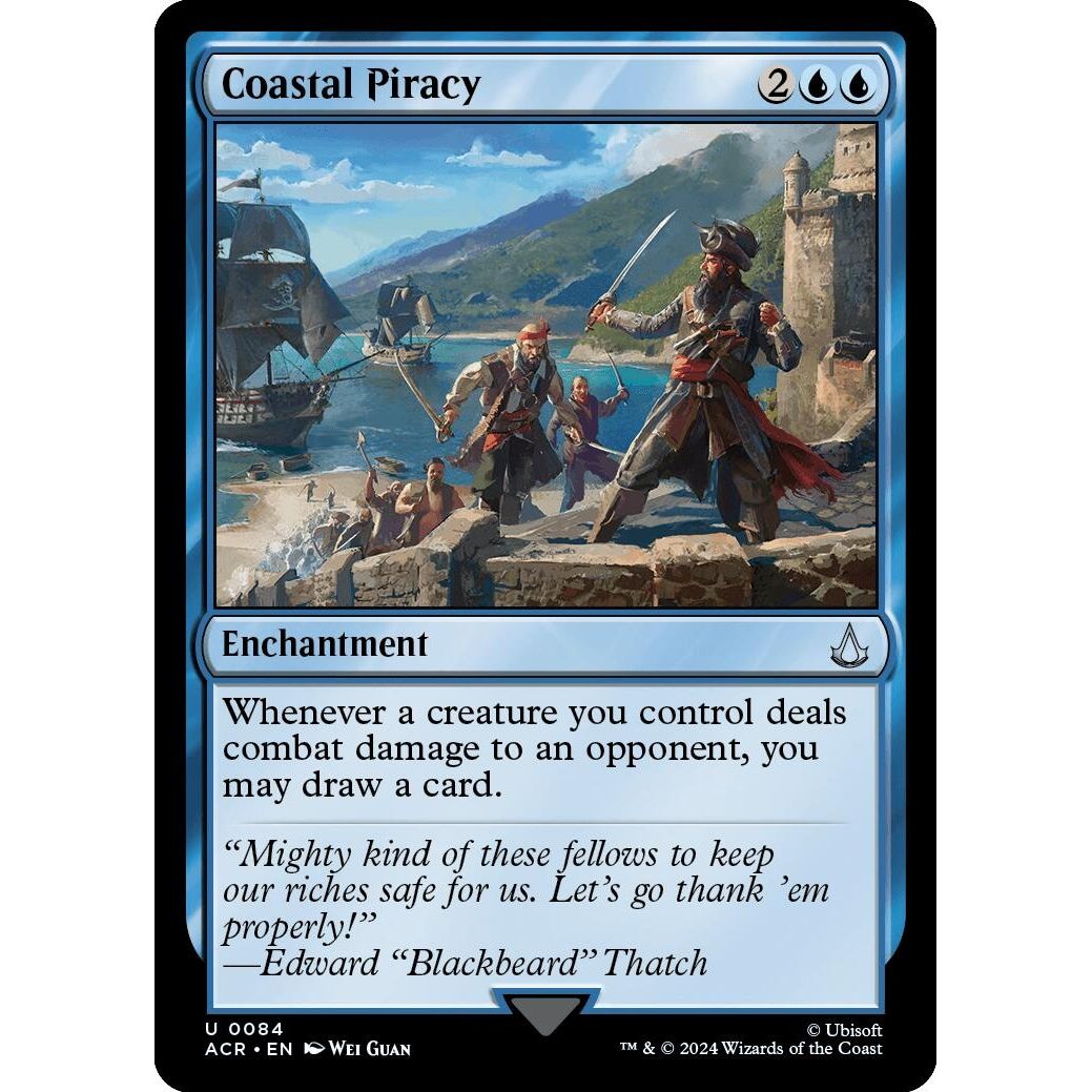 Image for Coastal Piracy (84) (ACR) - Magic: The Gathering