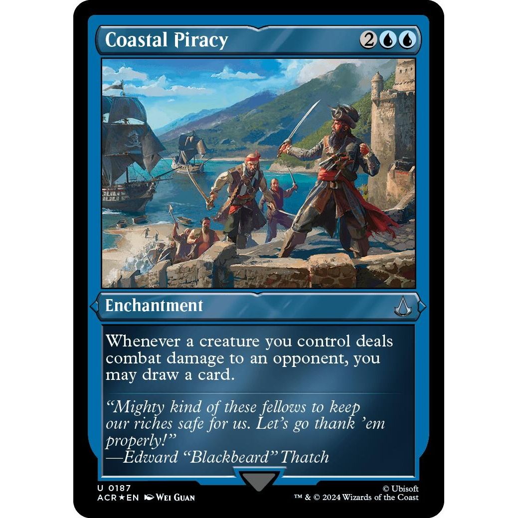 Image for Coastal Piracy (Foil Etched) (187) (ACR) - Magic: The Gathering
