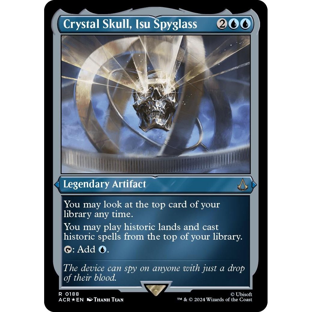 Image for Crystal Skull, Isu Spyglass (Foil Etched) (188) (ACR) - Magic: The Gathering