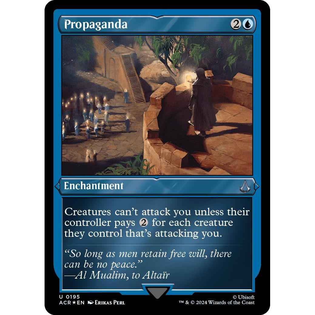 Image for Propaganda (Foil Etched) (195) (ACR) - Magic: The Gathering