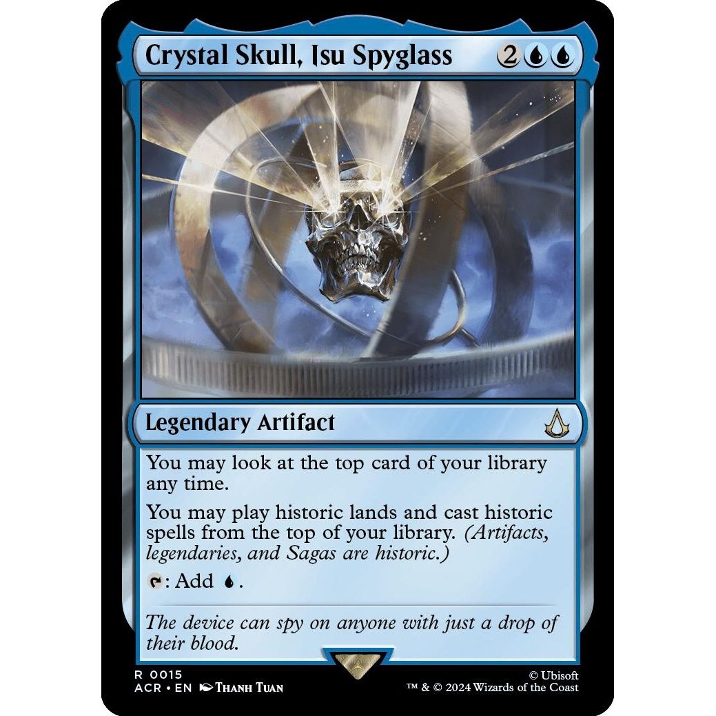 Image for Crystal Skull, Isu Spyglass (15) (ACR) - Magic: The Gathering