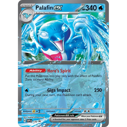 Image for Palafin ex - 126 (126) (SVP) - Pokemon