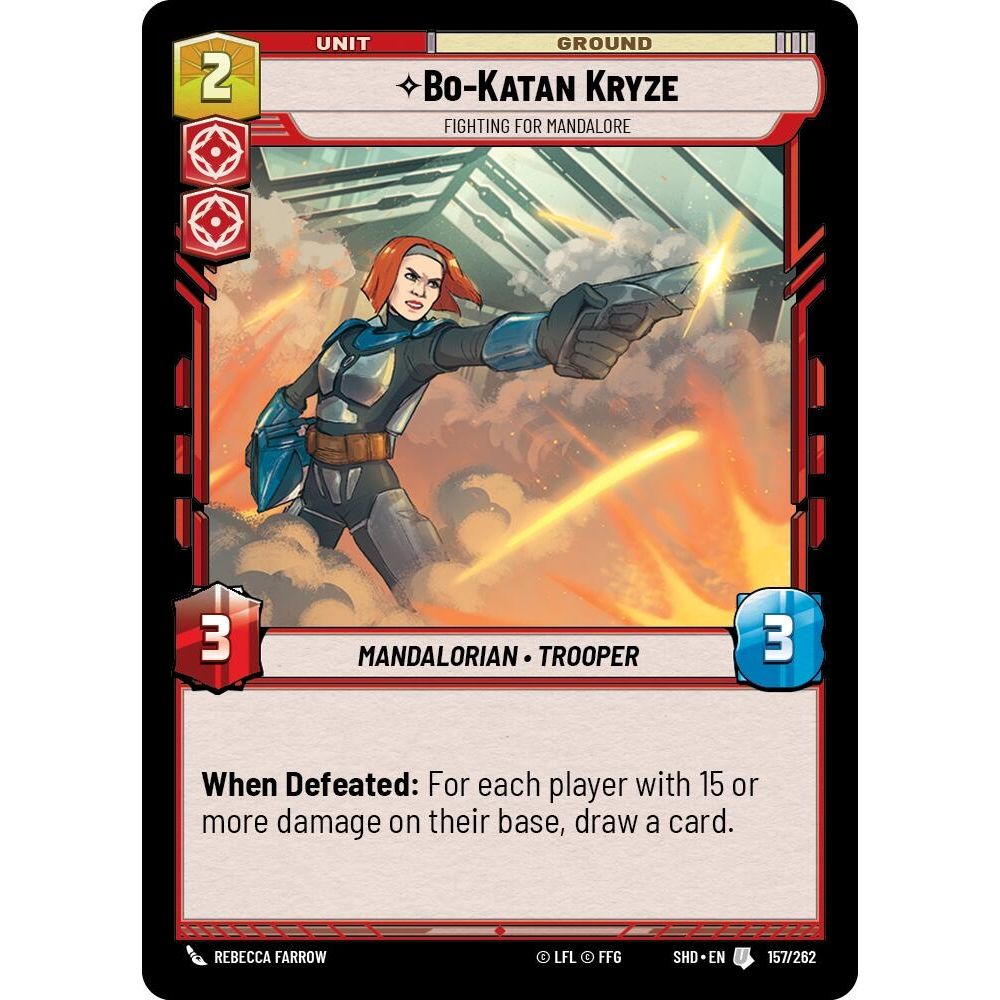 Image for Bo-Katan Kryze - Fighting For Mandalore (157/262) (SHD) - Star Wars: Unlimited