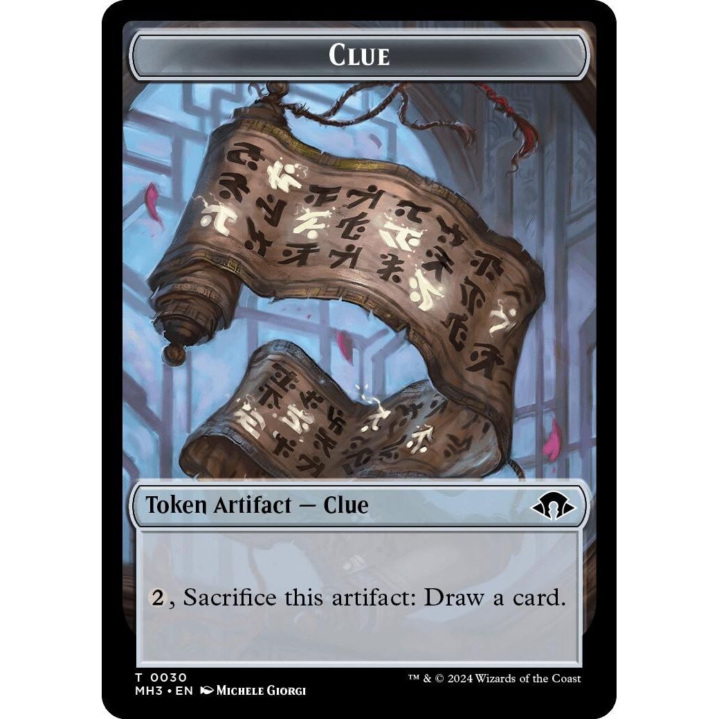 Image for Clue Token // Energy Reserve Double-Sided Token (30 // 36) (MH3) - Magic: The Gathering