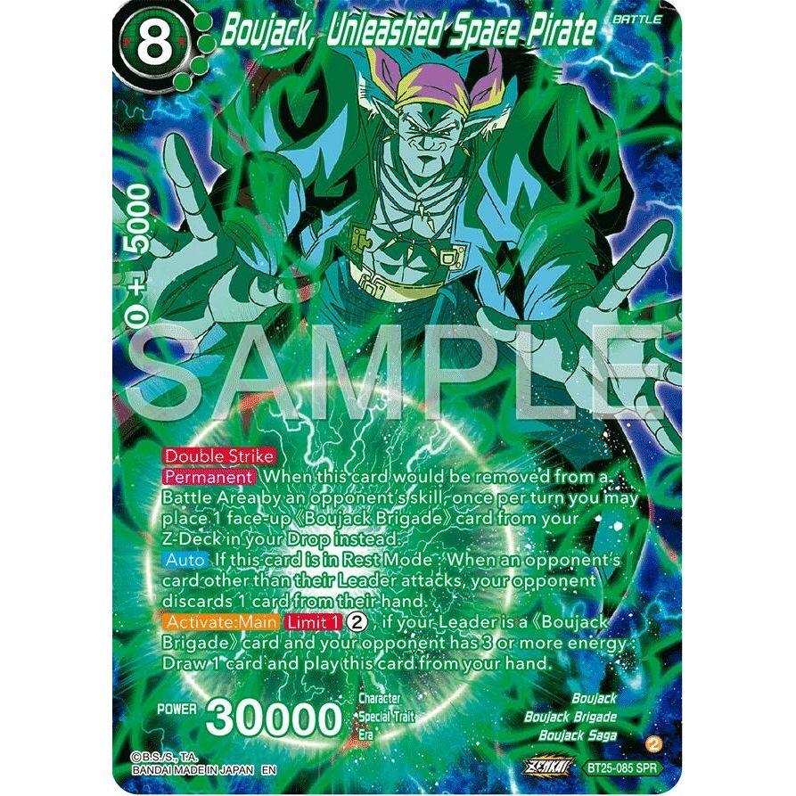 Image for Boujack, Unleashed Space Pirate (SPR) (BT25-085) (BT25) - Dragon Ball Super: Masters