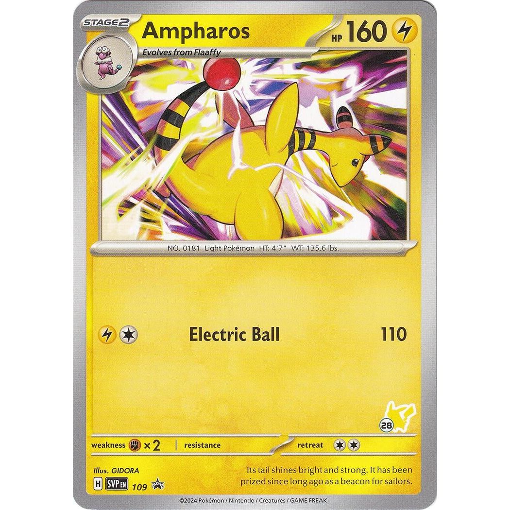 Image for Ampharos - Pikachu 28 (109) (BA24) - Pokemon