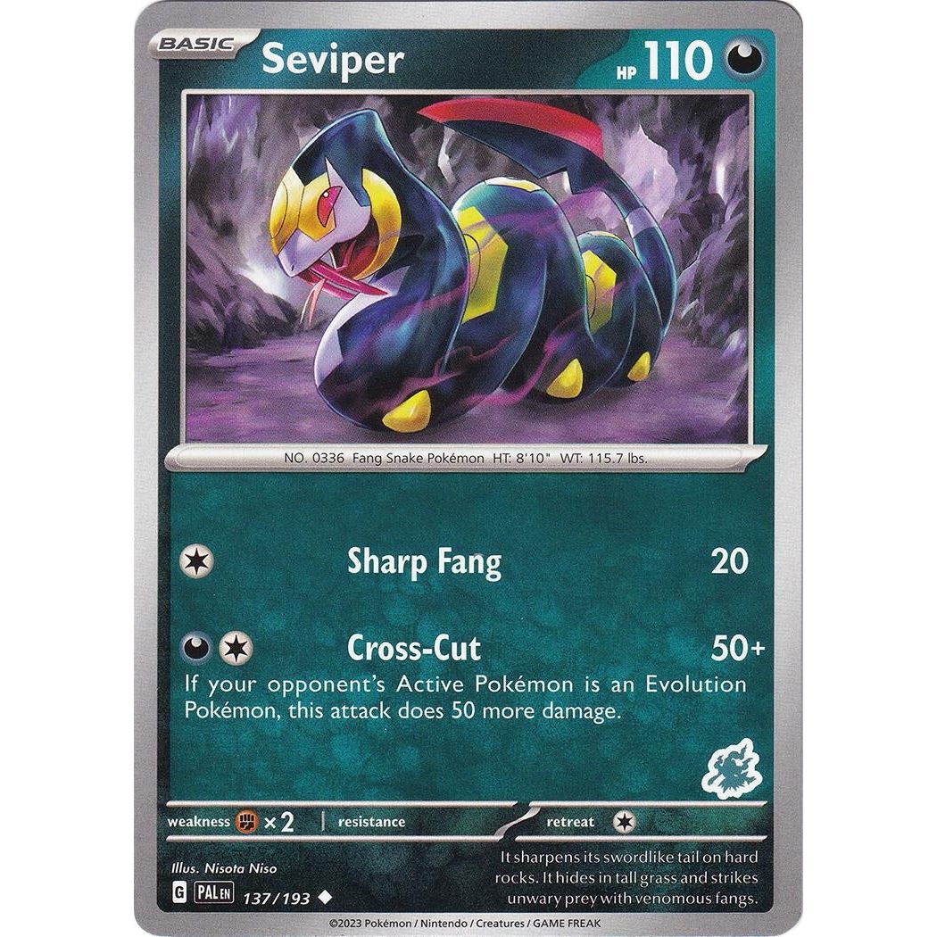 Image for Seviper - Darkrai Deck (137/193) (BA24) - Pokemon