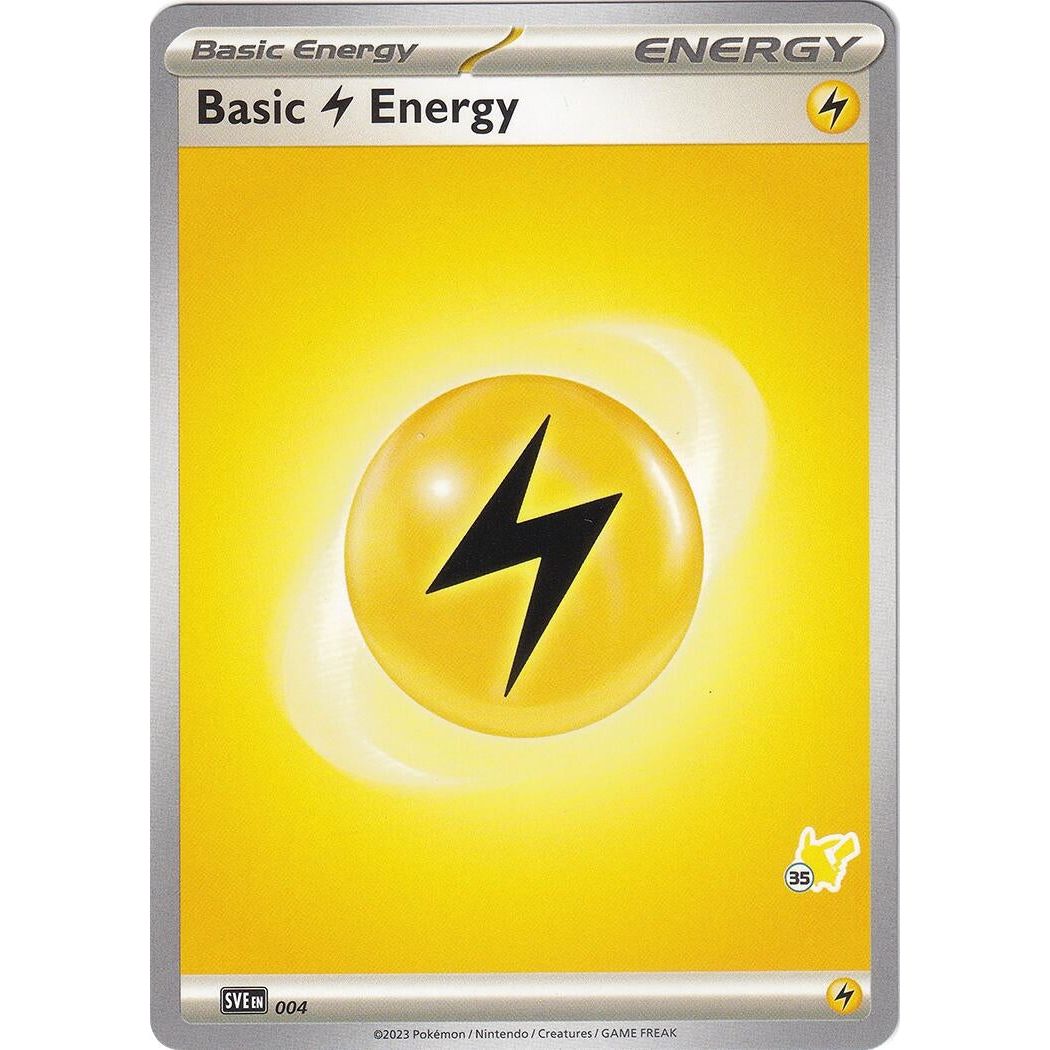 Image for Basic Lightning Energy - Pikachu 35 (004) (BA24) - Pokemon