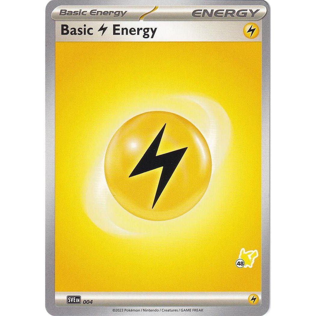 Image for Basic Lightning Energy - Pikachu 48 (004) (BA24) - Pokemon