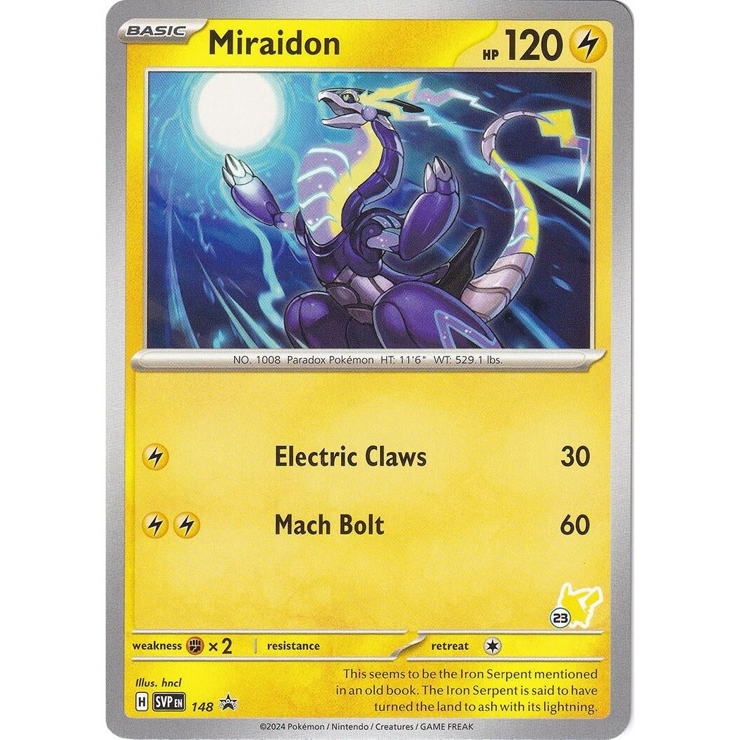Image for Miraidon - Pikachu 23 (148) (BA24) - Pokemon