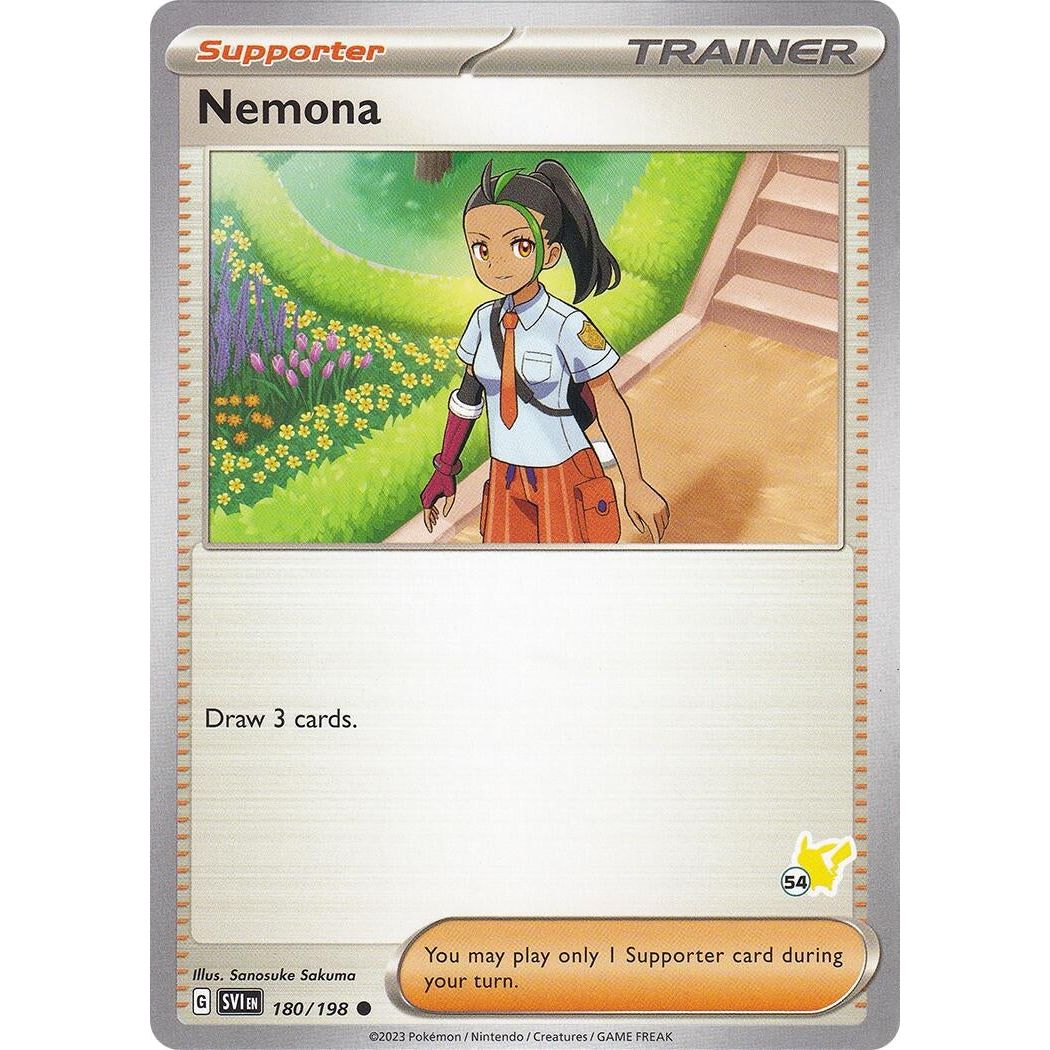 Image for Nemona - Pikachu 54 (180/198) (BA24) - Pokemon