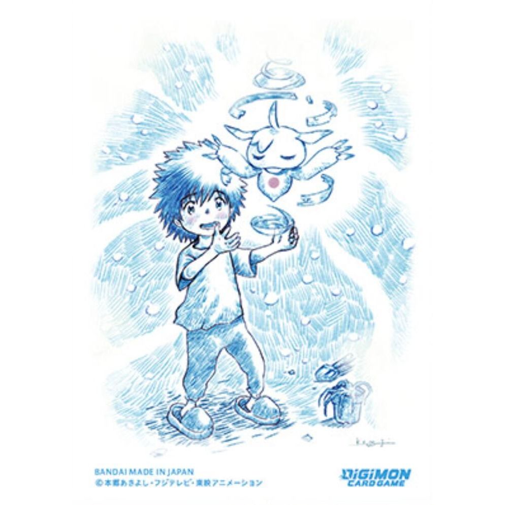 Image for Digimon Card Game Official Sleeves - Digimon Adventure 02: The Beginning Set Digi-Egg Ukkomon (5-Pack) - Card Sleeves