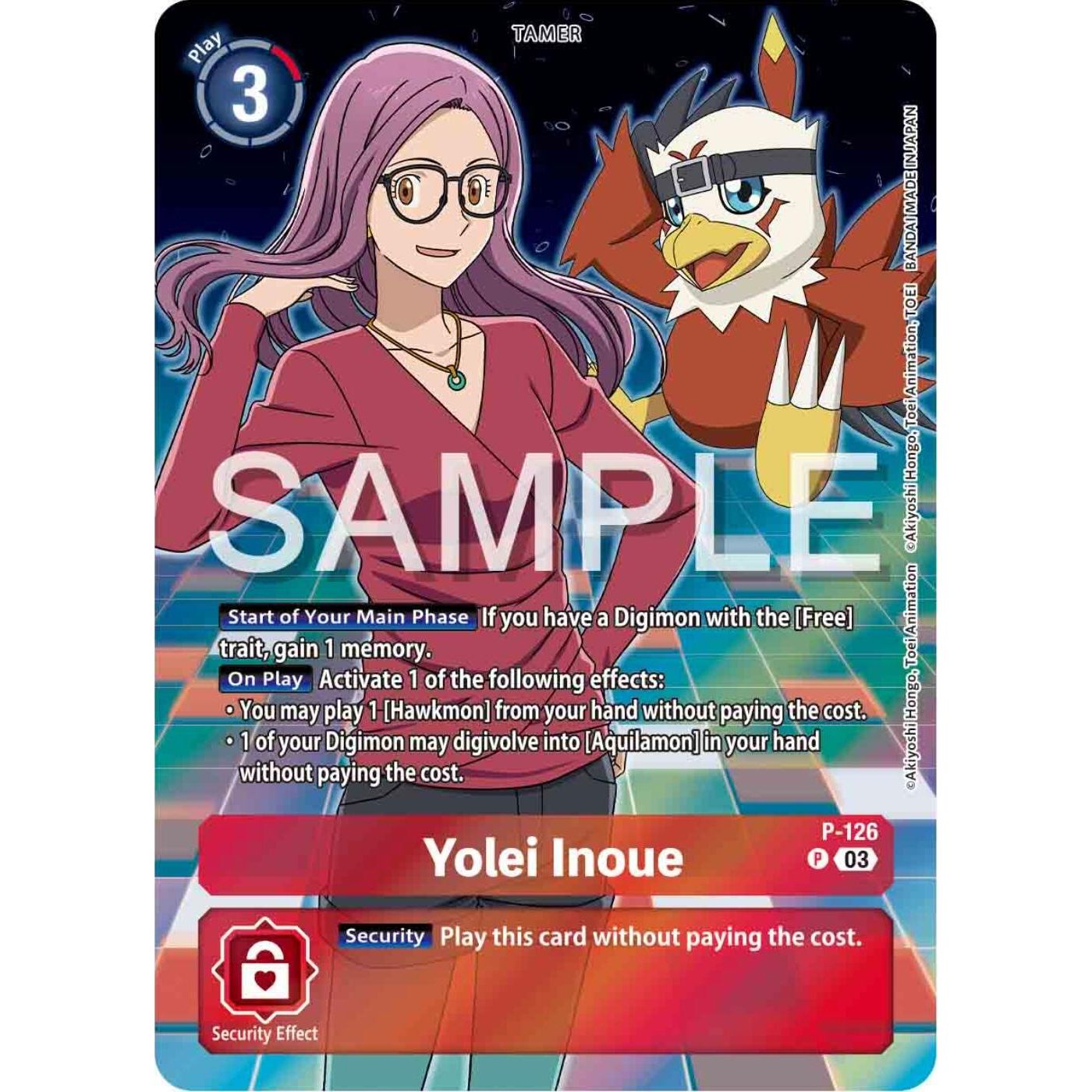 Image for Yolei Inoue - P-126 (Digimon Adventure 02: The Beginning Set) (P-126 P) (D-PR) - Digimon Card Game