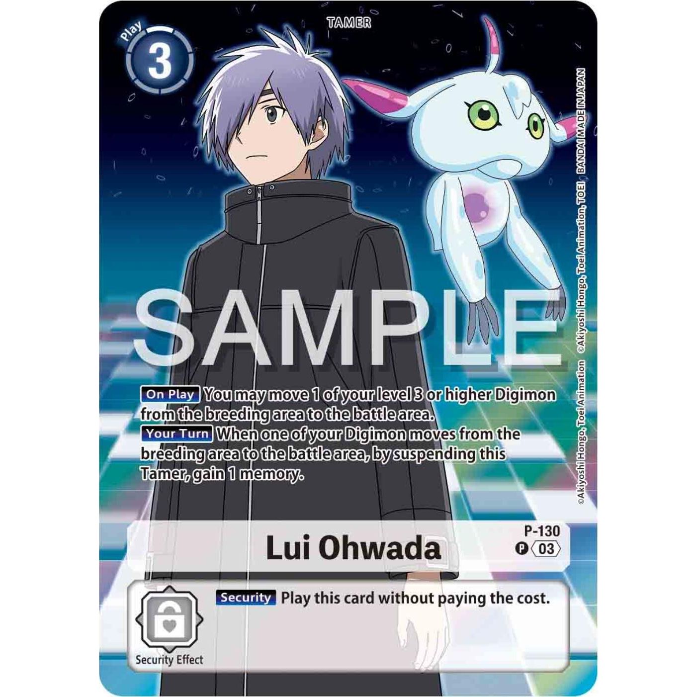 Image for Lui Ohwada - P-130 (Digimon Adventure 02: The Beginning Set) (P-130 P) (D-PR) - Digimon Card Game