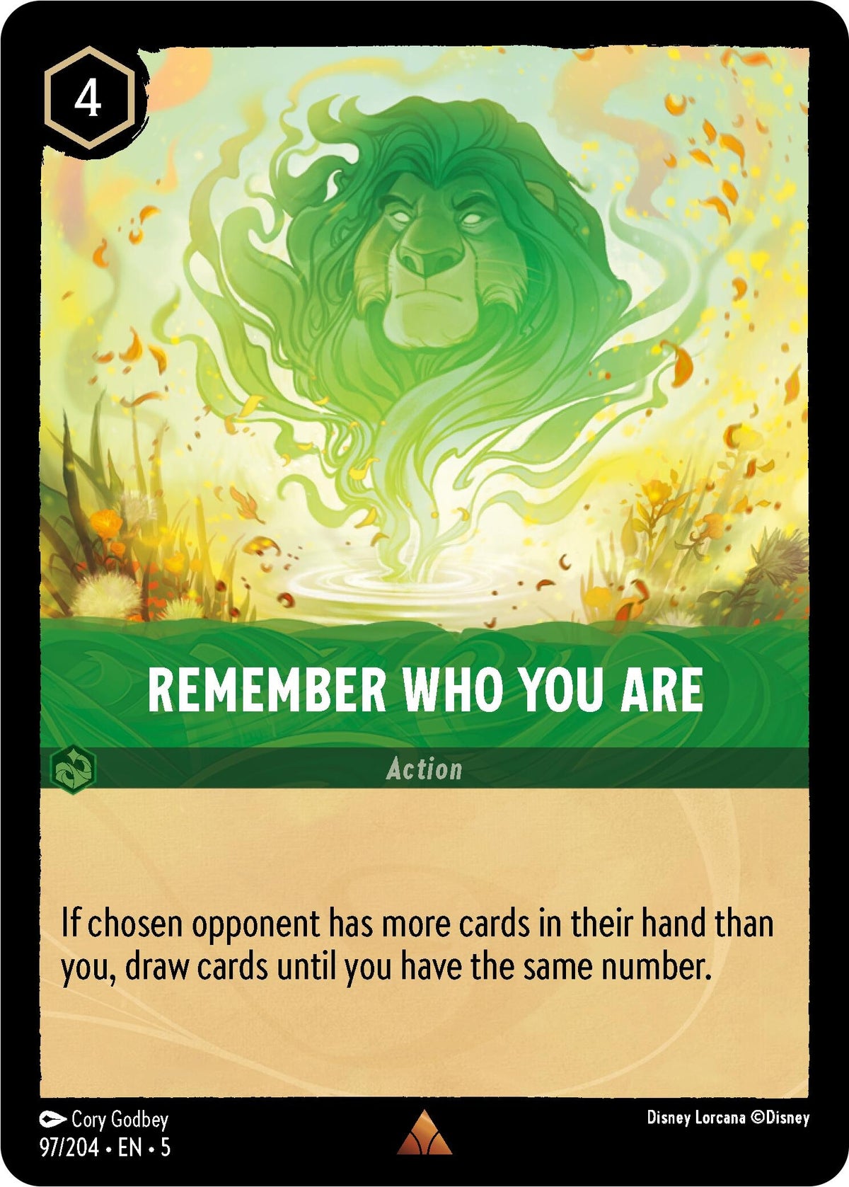 Image for Remember Who You Are (97/204) (5) - Disney Lorcana