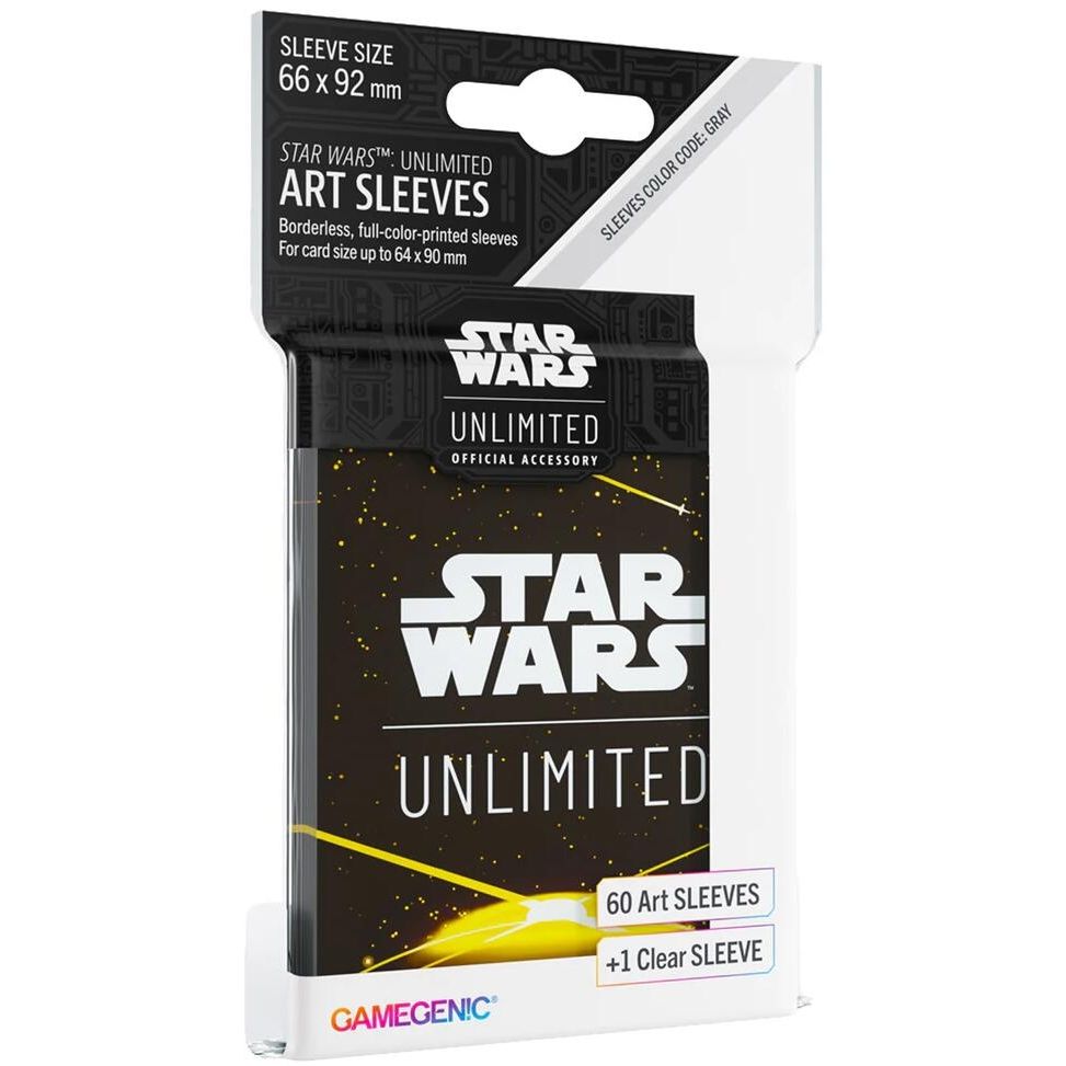 Image for Star Wars: Unlimited Art Sleeves - Card Back Yellow - Card Sleeves