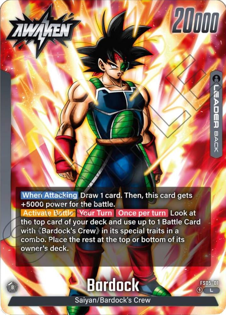 Image for Bardock - FS05-01 (FS05-01) (FS05) - Dragon Ball Super: Fusion World