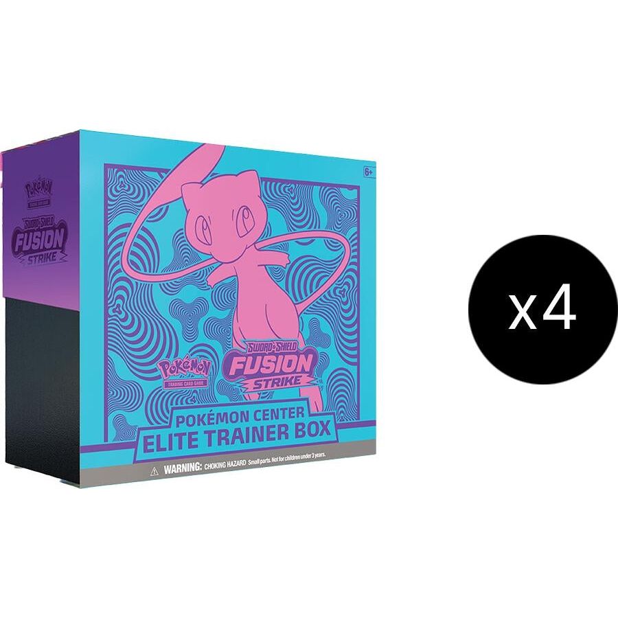 Image for Fusion Strike Pokemon Center Elite Trainer Box Case (Exclusive) - Pokemon