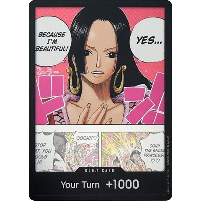 Image for DON!! Card (Boa Hancock) (Double Pack Set Vol. 4) (OP07) - One Piece Card Game