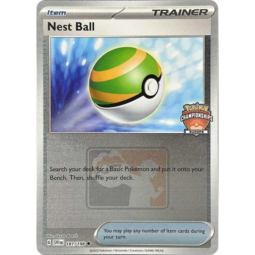 Image for Nest Ball - 181/198 (Europe Championships) (181/198) (PR) - Pokemon
