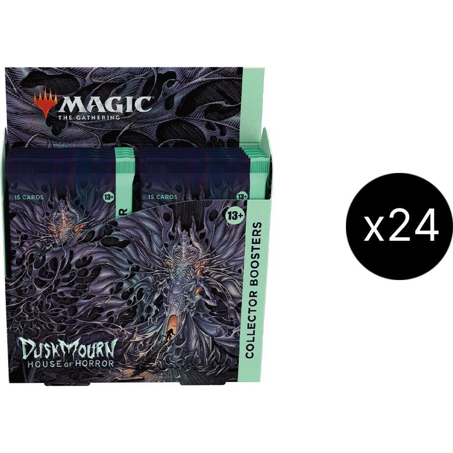 Image for Duskmourn: House of Horror - Collector Booster Display Master Case - Magic: The Gathering