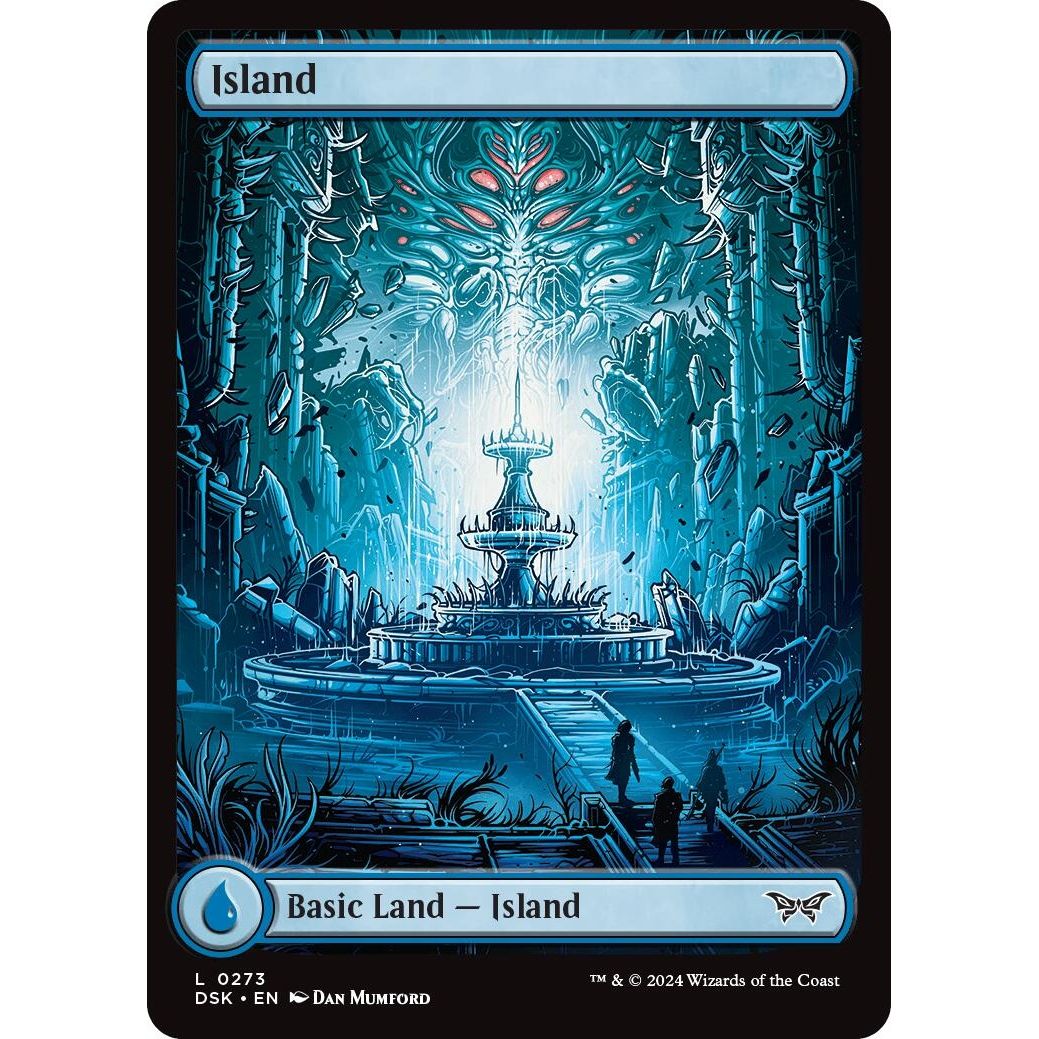 Image for Island (0273) - Full Art (273) (DSK) - Magic: The Gathering