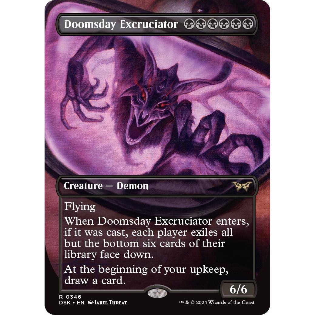 Image for Doomsday Excruciator (Borderless) (346) (DSK) - Magic: The Gathering