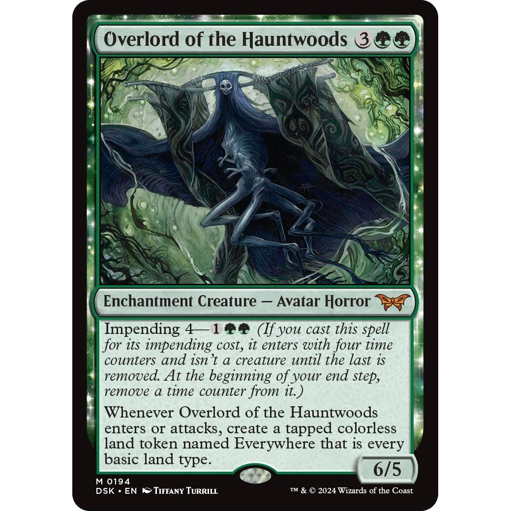 Image for Overlord of the Hauntwoods (194) (DSK) - Magic: The Gathering