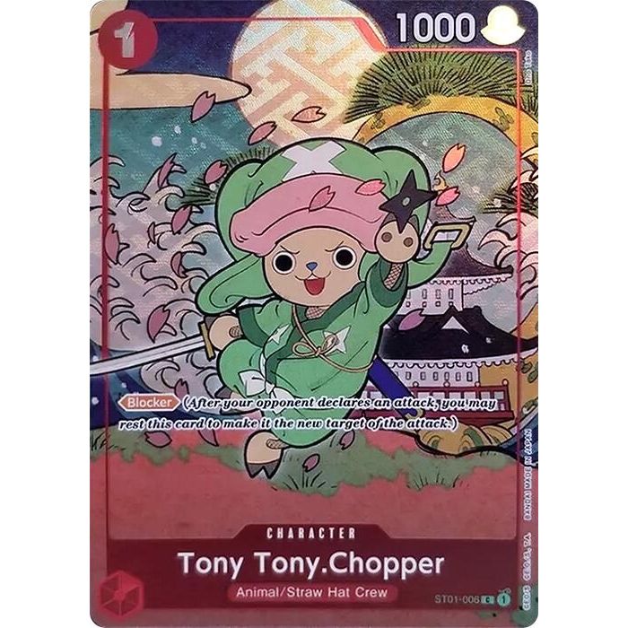 Image for Tony Tony.Chopper (English Version 1st Anniversary Set) (ST01-006) (OP-PR) - One Piece Card Game