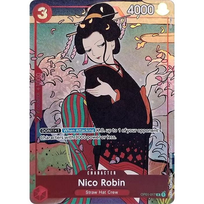 Image for Nico Robin (English Version 1st Anniversary Set) (OP01-017) (OP-PR) - One Piece Card Game