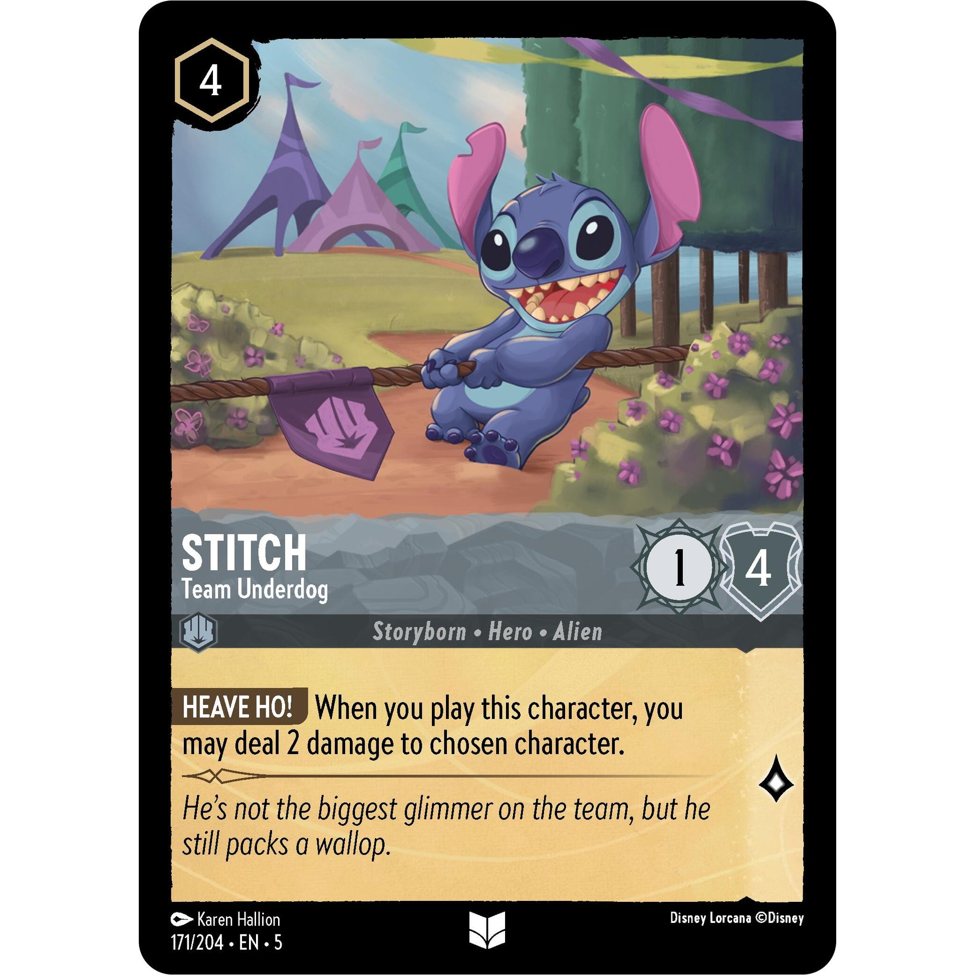 Image for Stitch - Team Underdog (171/204) (5) - Disney Lorcana