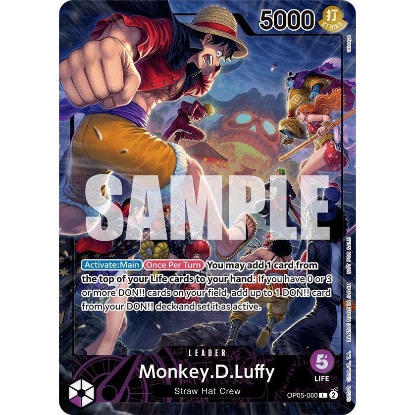 Image for Monkey.D.Luffy (PSA Magazine) (OP05-060) (OP-PR) - One Piece Card Game