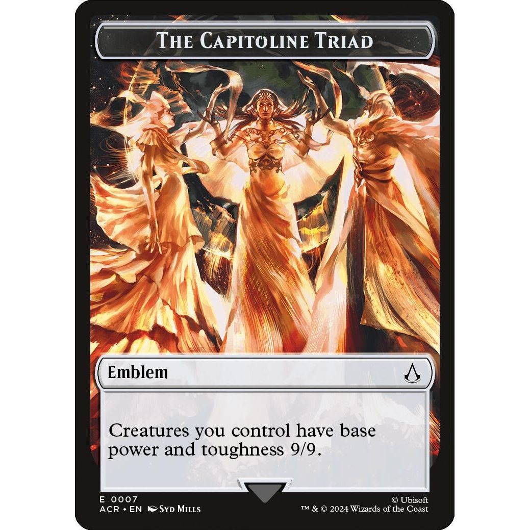 Image for Emblem - The Capitoline Triad (7) (ACR) - Magic: The Gathering