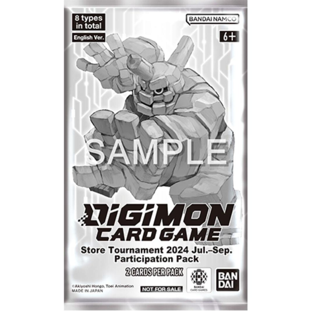Image for Store Tournament 2024 Jul.-Sep. Participation Pack - Digimon Card Game