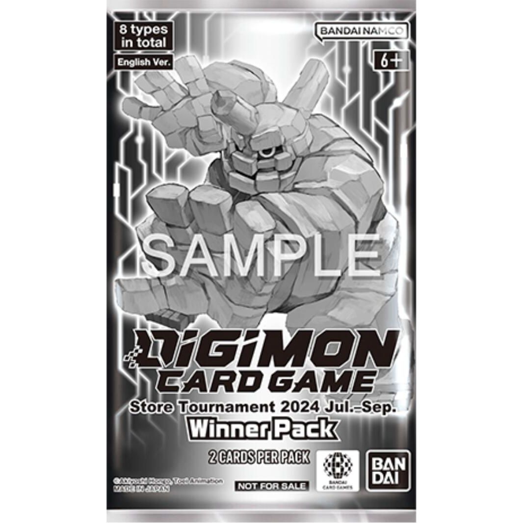 Image for Store Tournament 2024 Jul.-Sep. Winner Pack - Digimon Card Game