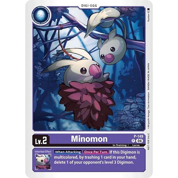 Image for Minomon - P-149 (Store Tournament 2024 Jul. - Sep. Participation Pack) (P-149 P) (D-PR) - Digimon Card Game