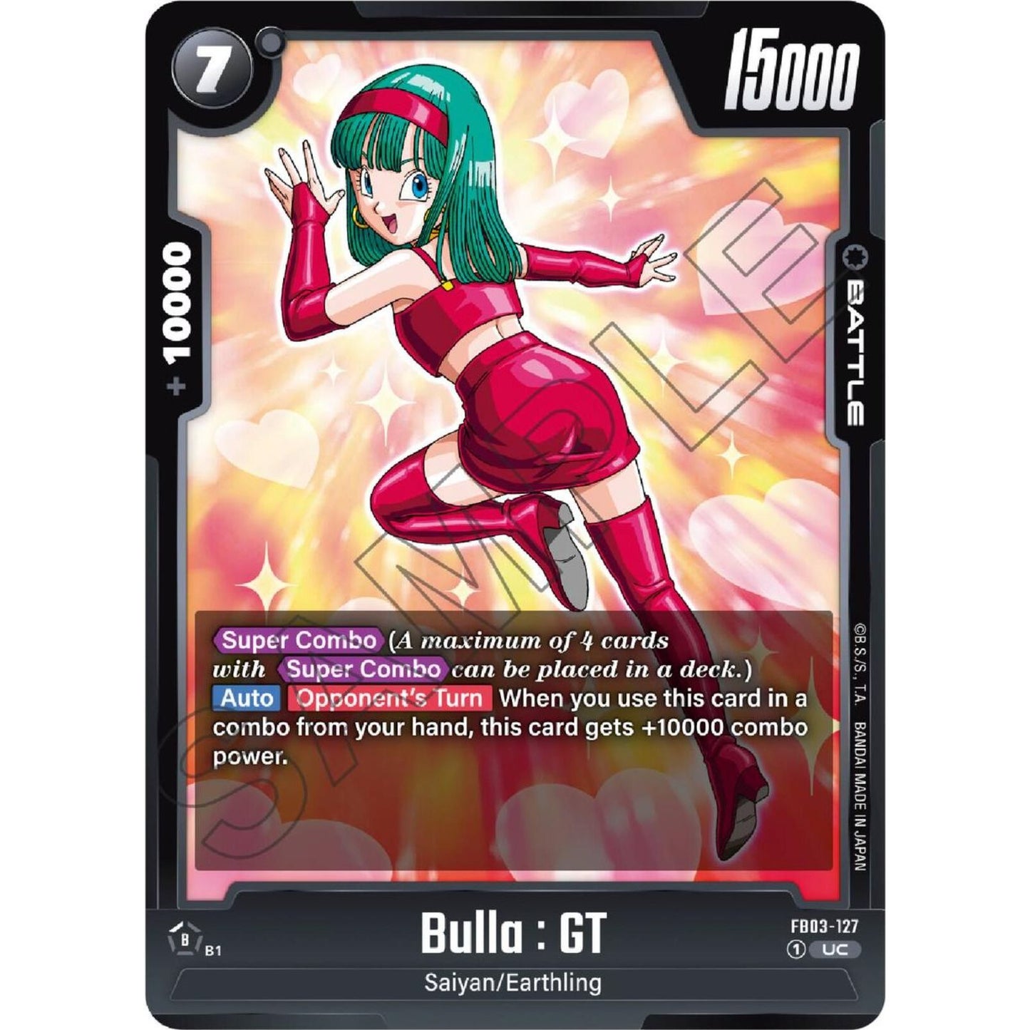 Image for Bulla : GT (FB03-127) (FB03) - Dragon Ball Super: Fusion World