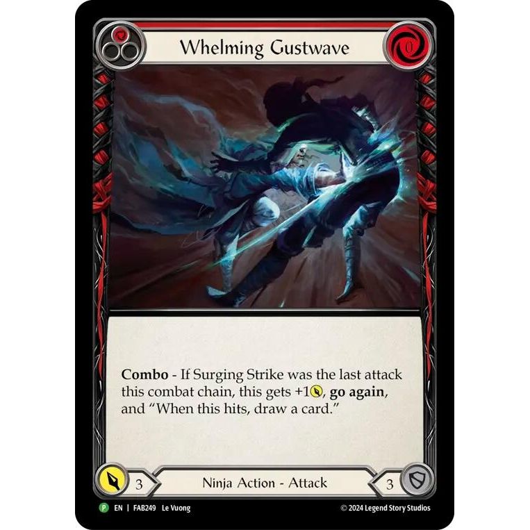 Image for Whelming Gustwave (Red) - FAB249 (FAB249) (PR) - Flesh and Blood TCG