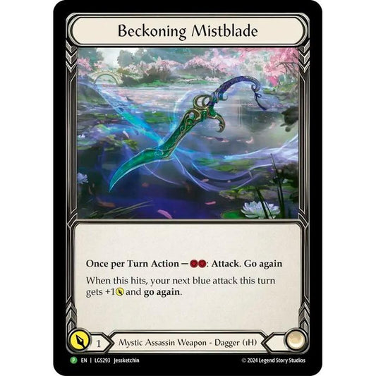 Image for Beckoning Mistblade - LGS293 (LGS293) (PR) - Flesh and Blood TCG