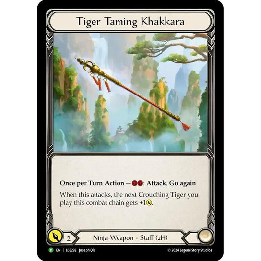 Image for Tiger Taming Khakkara - LGS292 (LGS292) (PR) - Flesh and Blood TCG