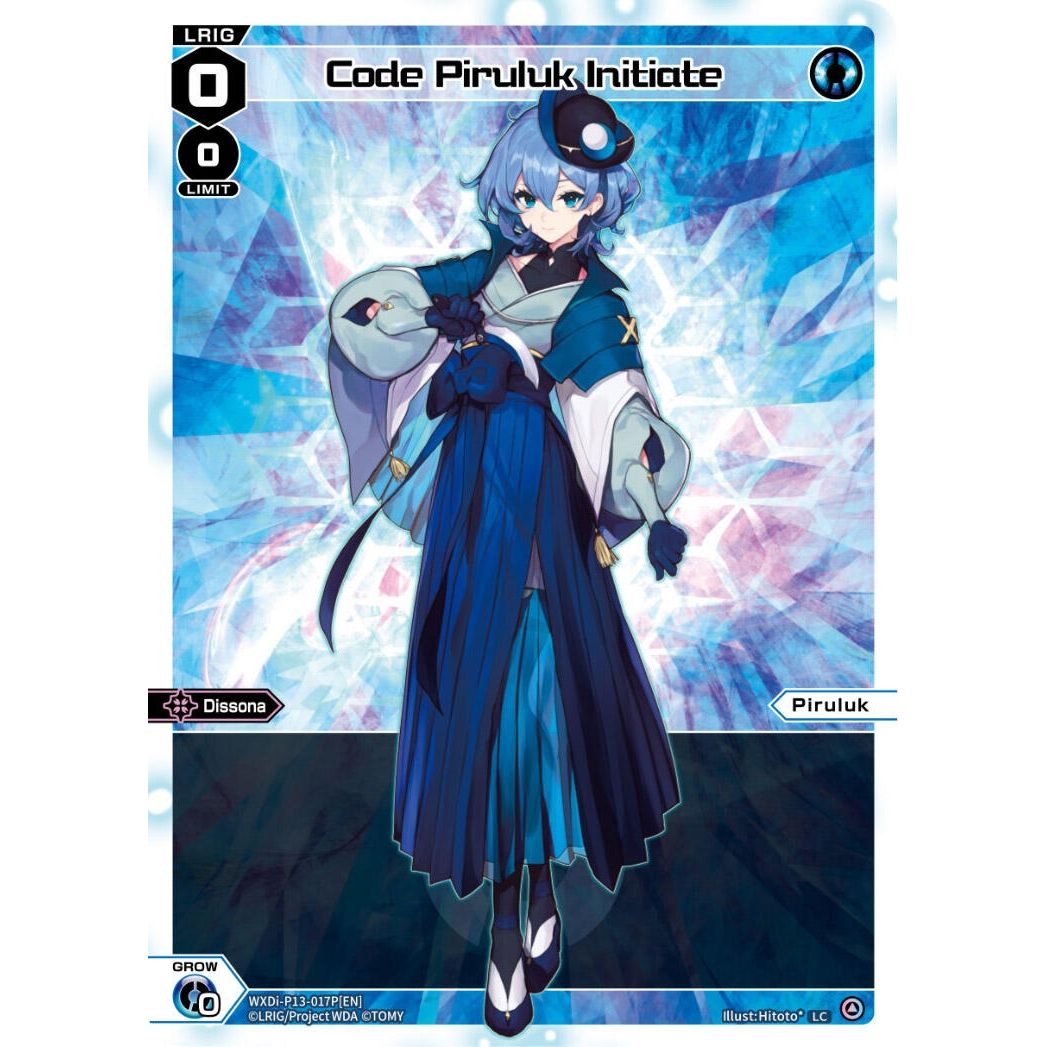 Image for Code Piruluk Initiate (Parallel Foil) (WXDi-P13-017P[EN]) (WXDi-P13) - WIXOSS