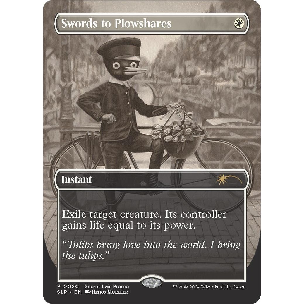 Image for Swords to Plowshares (20) (SLP) - Magic: The Gathering